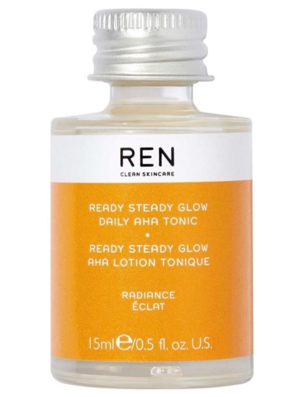 REN Clean Skincare Ready Steady Glow Daily AHA Tonic .5oz